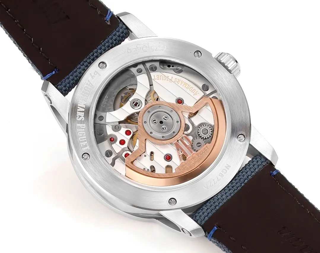 SoftTouch V9 Factory Audemars Piguet CODE 11.59 Blue Dial Super Clone Watch Replica 8142